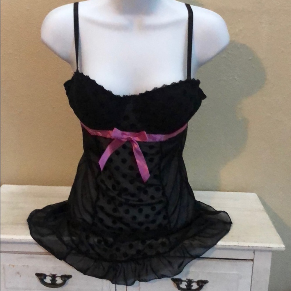 Black sexy lingerie